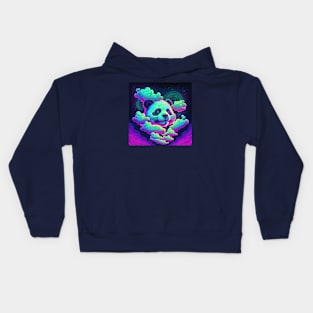 Clouded Panda Kids Hoodie